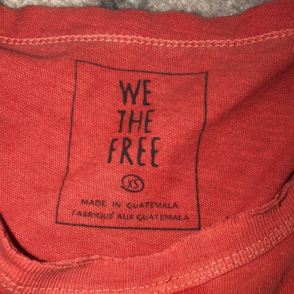 We The Free shirred drop waist tee - Picture 3 of 4